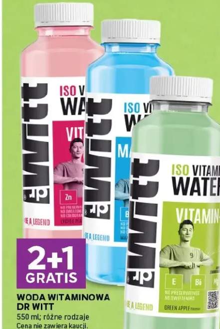 Woda witaminowa różne rodzaje