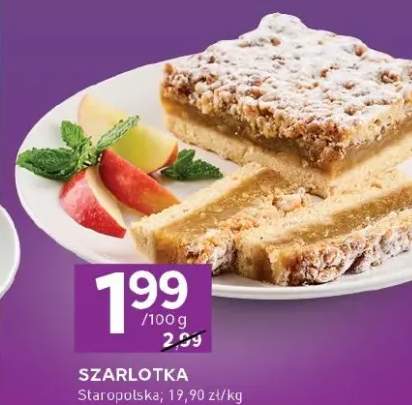 Szarlotka staropolska