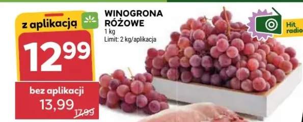 Winogrona różowe