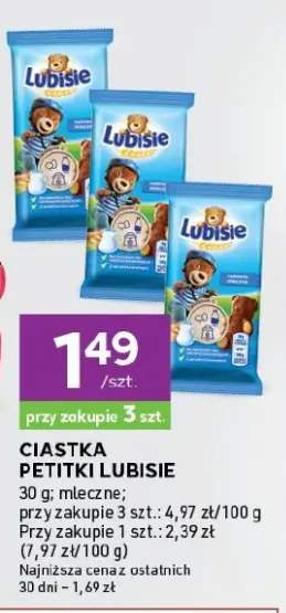 Ciastka Petitki mleczne