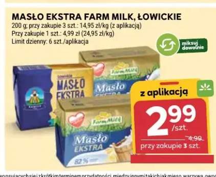 Masło ekstra Farm Milk, Łowickie