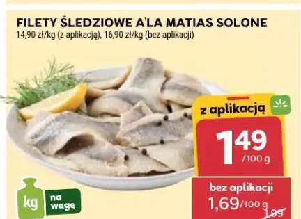 Filety śledziowe a la matias solone
