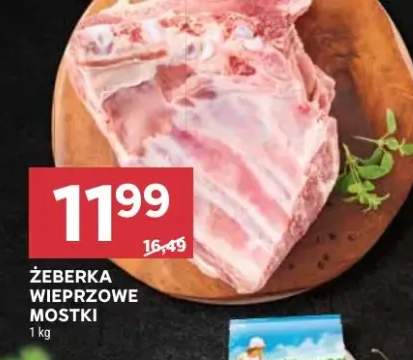 Żeberka wieprzowe mostki