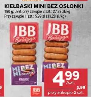 Kiełbaski mini bez osłonki