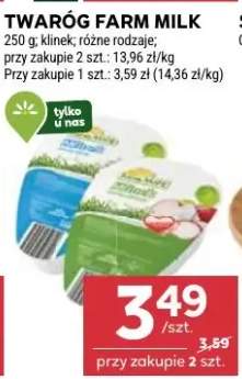 Twaróg Farm Milk różne rodzaje