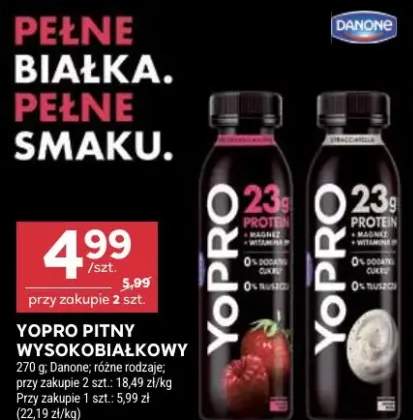 Napój pitny wysokobiałkowy różne rodzaje