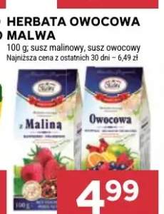 Herbata owocowa susz malinowy, susz owocowy