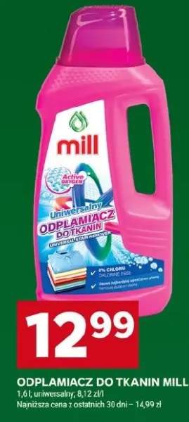 Odplamiacz do tkanin Mill