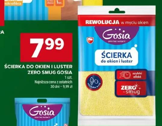 Ścierka do okien i luster zero smug