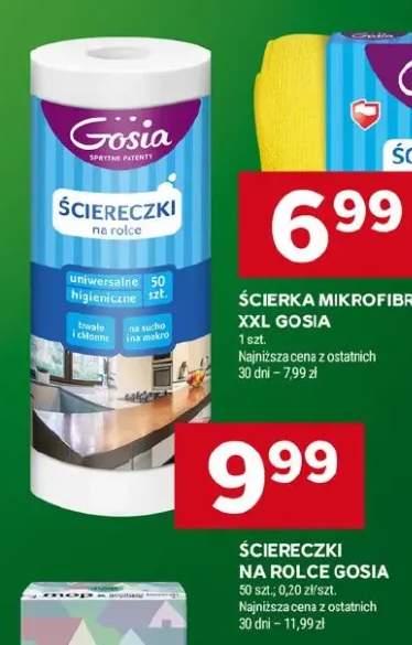 Ściereczki na rolce