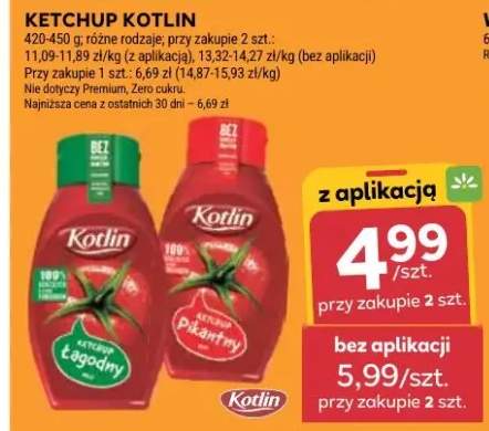 Ketchup łagodny i pikantny