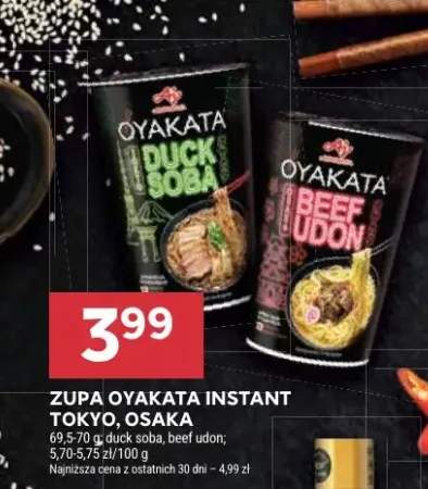 Zupa instant Tokyo, Osaka