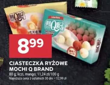 Ciasteczka ryżowe mochi Q Brand