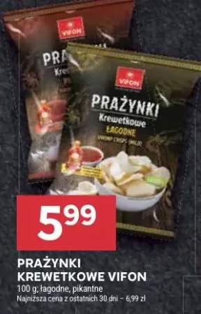Prażynki krewetkowe