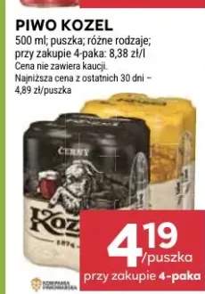 Piwo puszka różne rodzaje