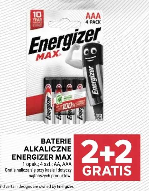 Baterie alkaliczne Max