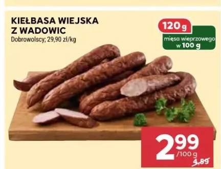 Kiełbasa wiejska z wadowic