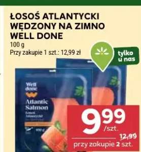 Łosoś atlantycki wędzony na zimno