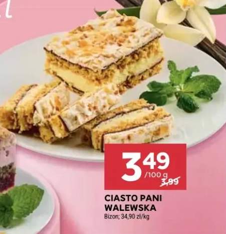 Ciasto pani walewska