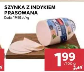 Szynka z indykiem prasowana
