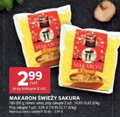 Makaron świeży Sakura