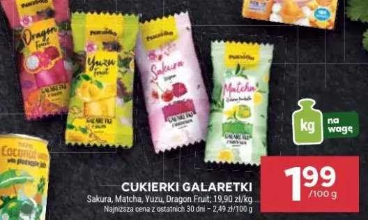 Cukierki galaretki Dragon Fruit