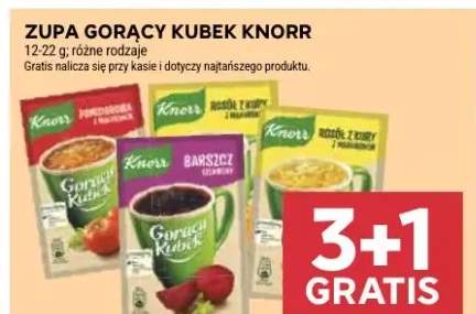 Zupa gorący kubek Knorr różne rodzaje