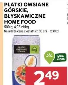 Płatki owsiane górskie, błyskawiczne Home