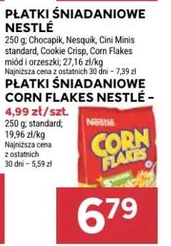 Płatki śniadaniowe Nestle Corn Flakes