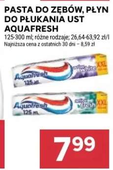 Pasta do zębów, płyn do płukania ust Aquafresh