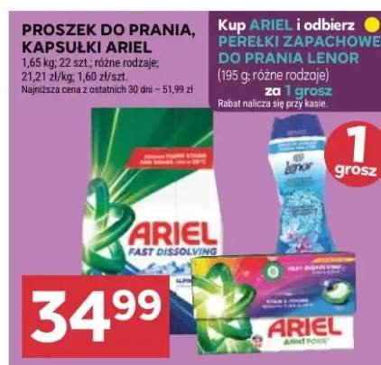 Perełki zapachowe do prania Lenor