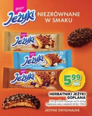 Herbatniki jeżyki goplana