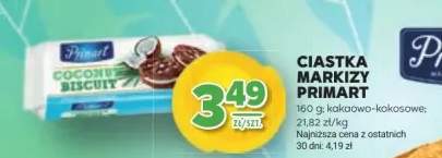 Ciastka maślane kakaowo-kokosowe