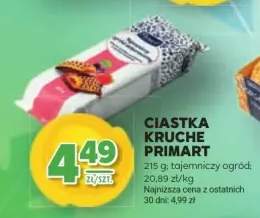 Ciastka kruche talerniczki ogród