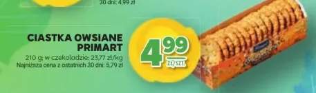 Ciastka owsiane w czekoladzie