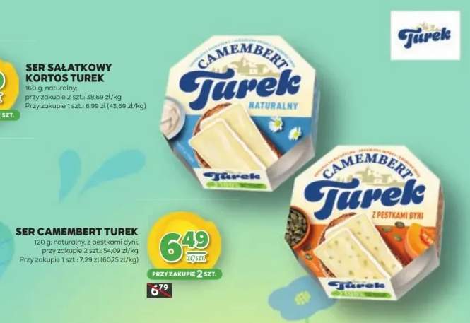 Ser camembert z pestkami dyni