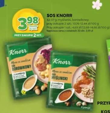 Sos myśliwski, borowikowy