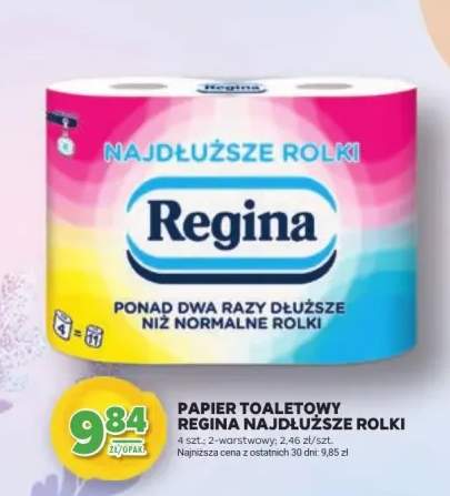 Papier toaletowy Najdłuższe rolki