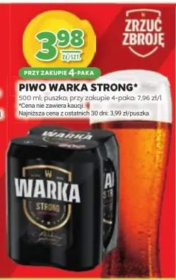 Piwo Warka Strong