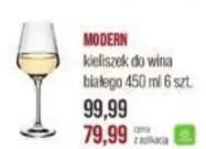 Kieliszek do wina białego Modern 450 ml 6 szt.