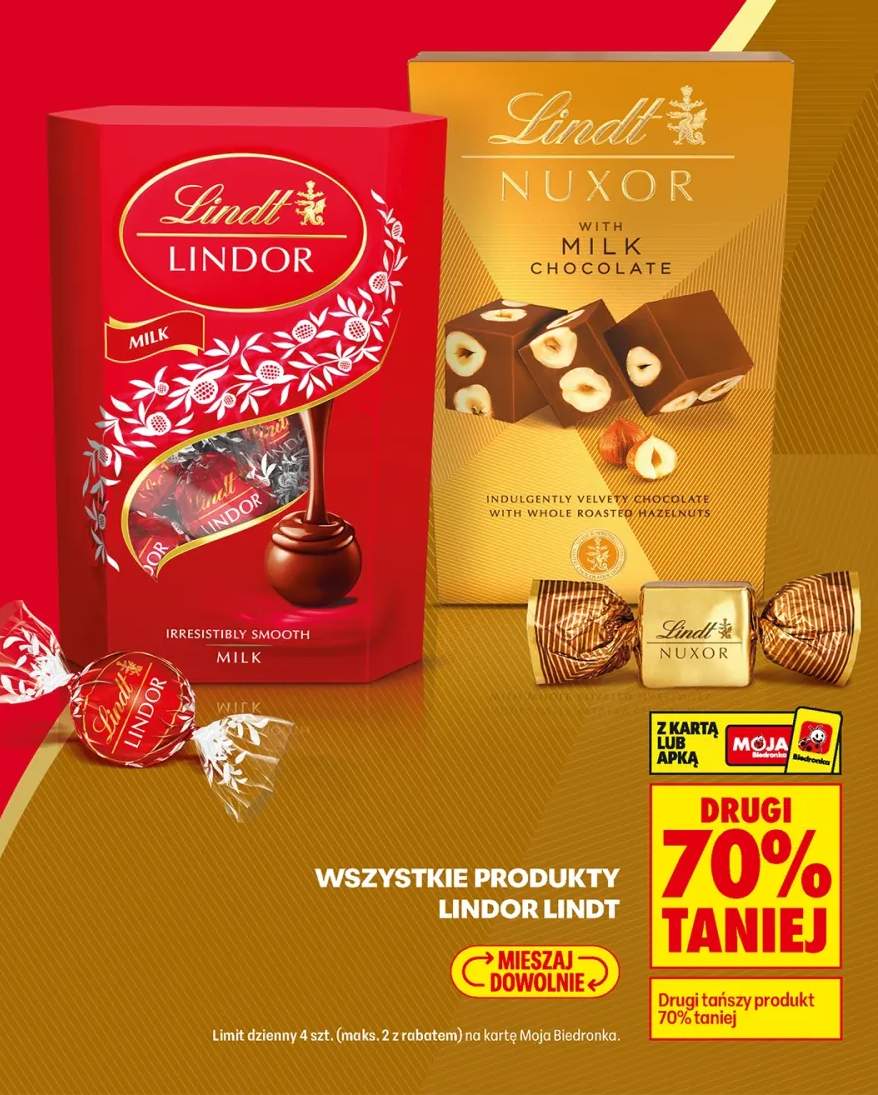 praliny Lindt