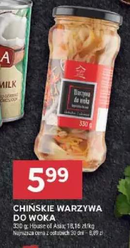 Chińskie warzywa do woka