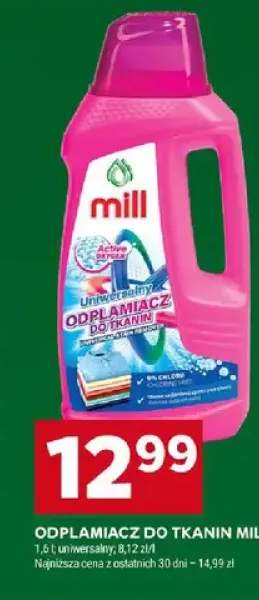 Odplamiacz do tkanin Mill