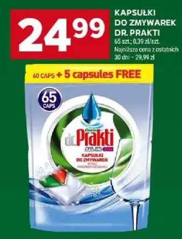 Kapsułki do zmywarek Dr. Prakti