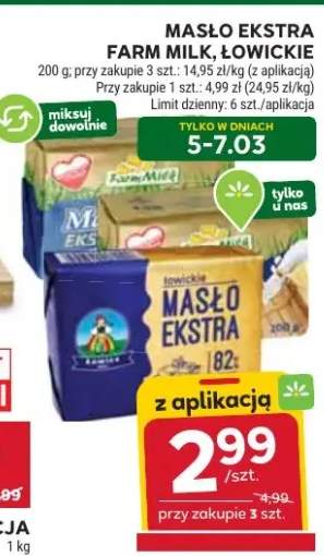 Masło ekstra łowickie