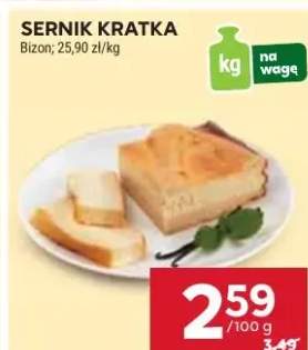 Sernik kratka bizon