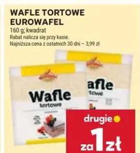 Wafle tortowe kwadrat