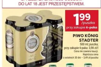 Piwo puszka 6-pak