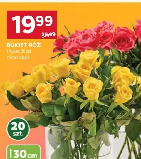 Bukiet róż 20szt różne rodzaje