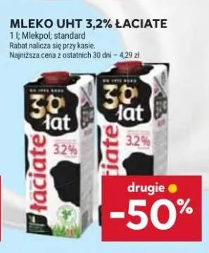 Mleko uht 3,2% łaciate